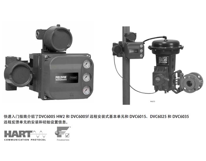 Fisher FIELDVUE DVC6005阀门定位器入门指南